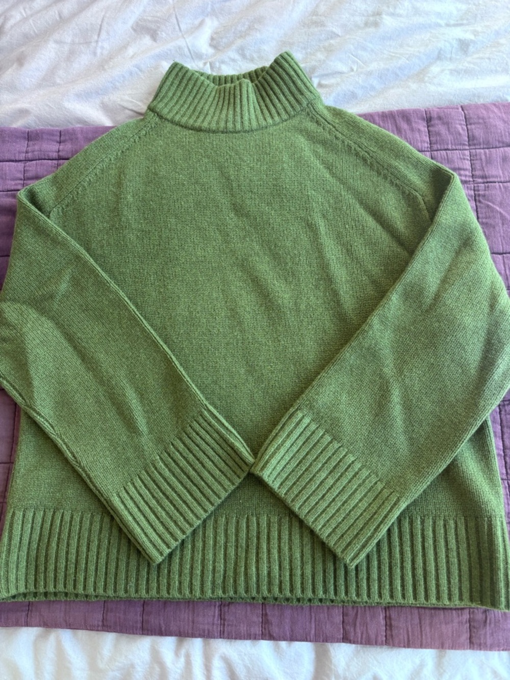SOLD Like New Sézane Lauren Jumper in Perfect Green Size M - Picture 6 of 9